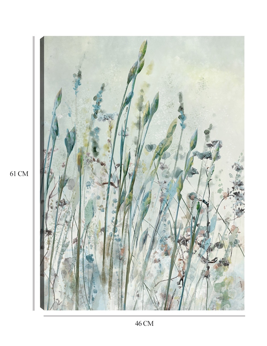 Cuadro decorativo técnica mixta Floración 9