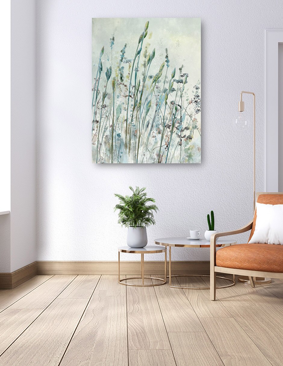 Cuadro decorativo técnica mixta Floración 6
