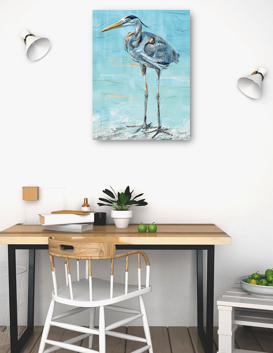 Cuadro decorativo técnica mixta Animales Marinos 4