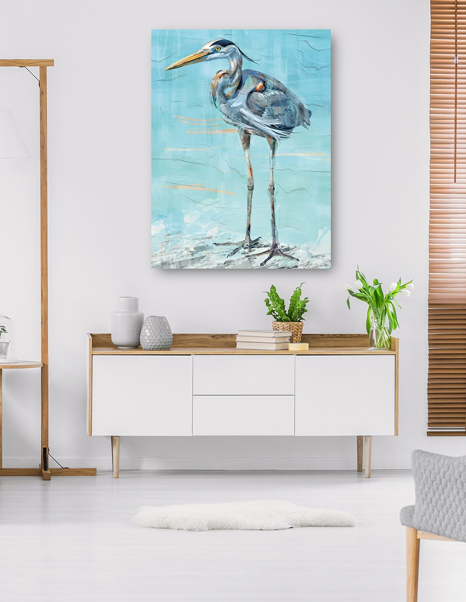 Cuadro decorativo técnica mixta Animales Marinos 6