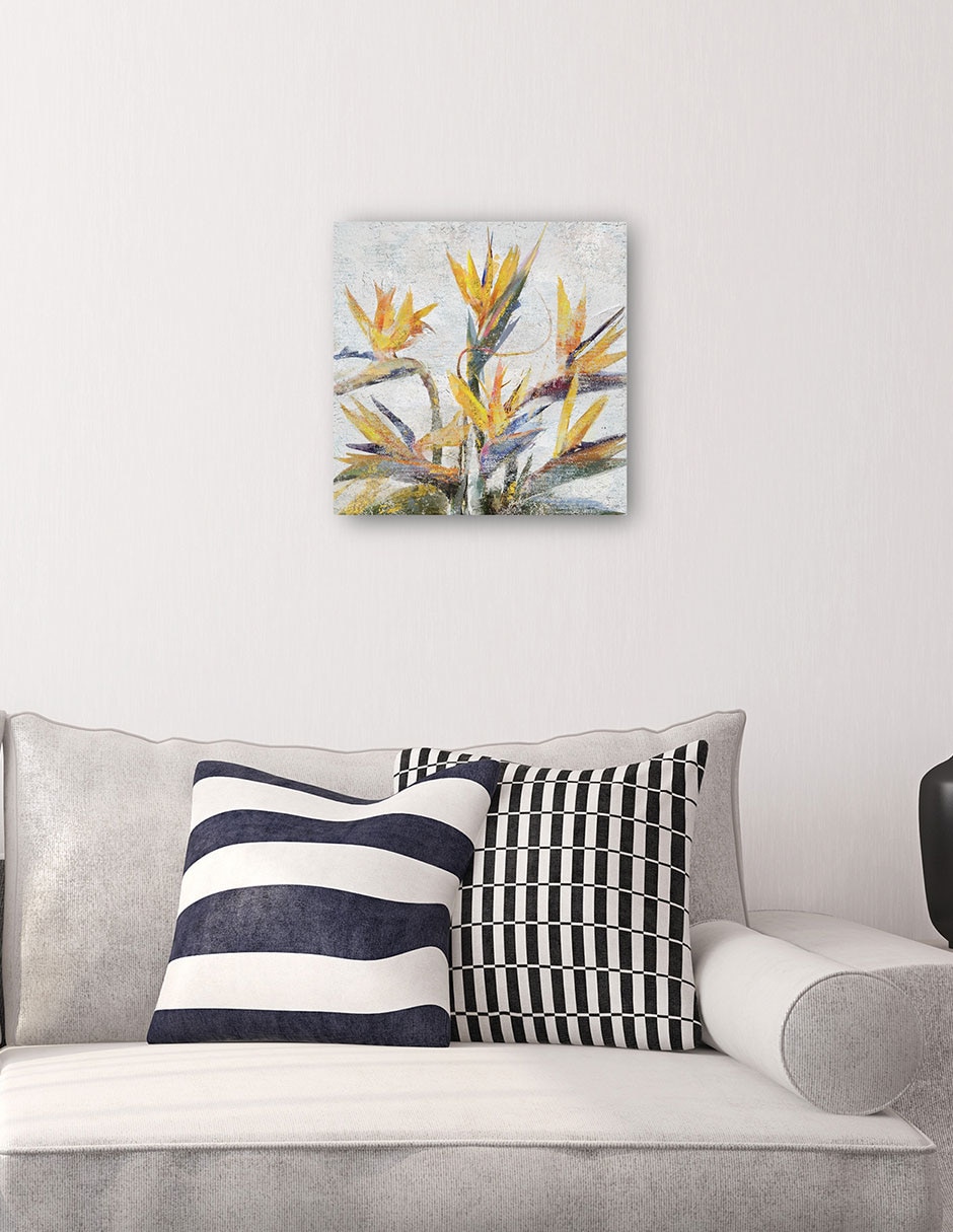Cuadro decorativo técnica mixta Floración 6
