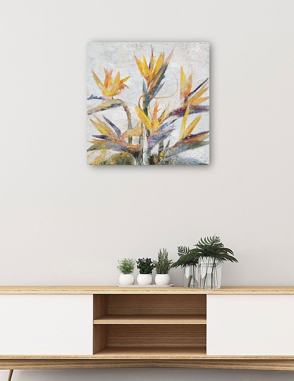 Cuadro decorativo técnica mixta Floración 7