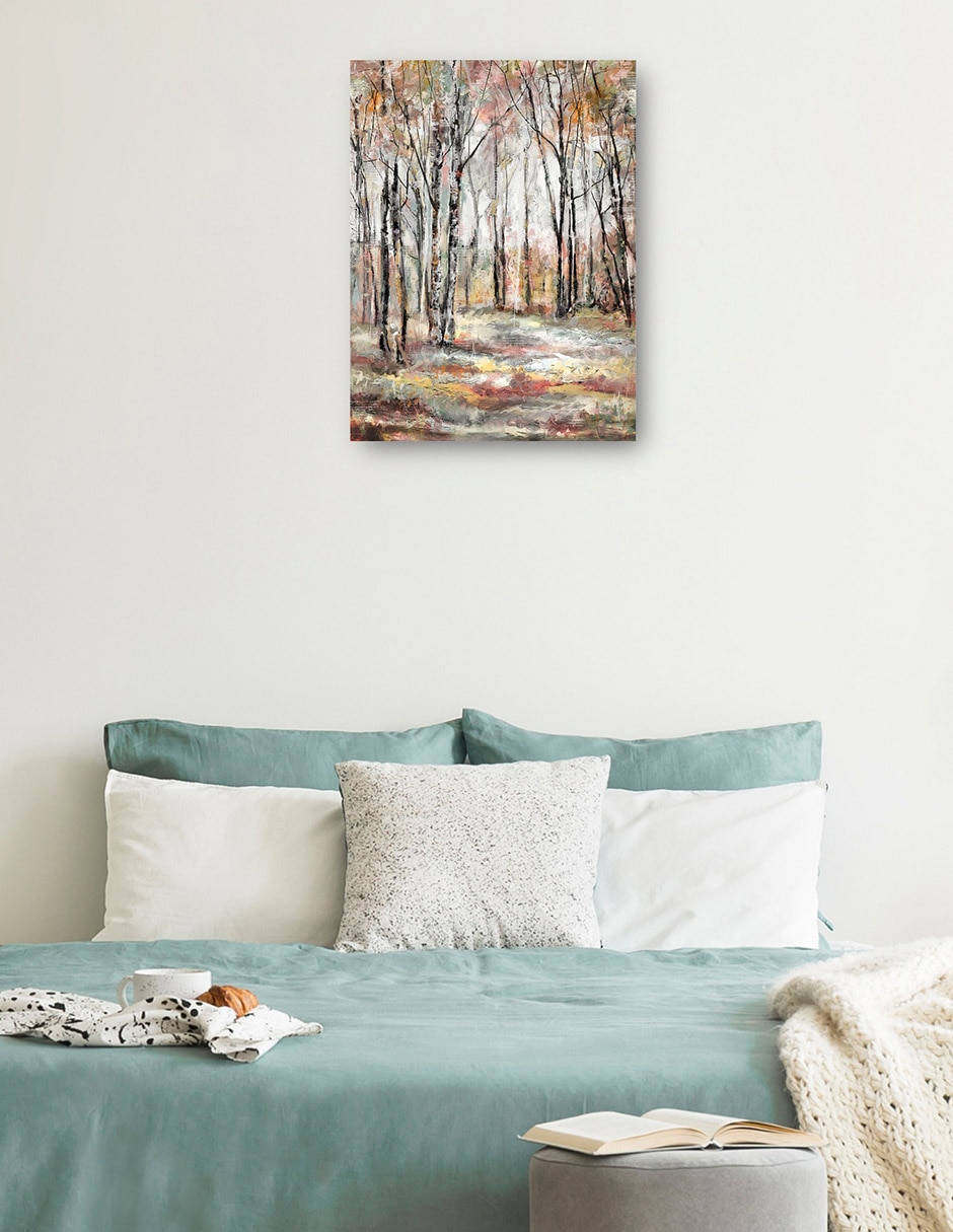 Cuadro decorativo técnica mixta Caminos 3