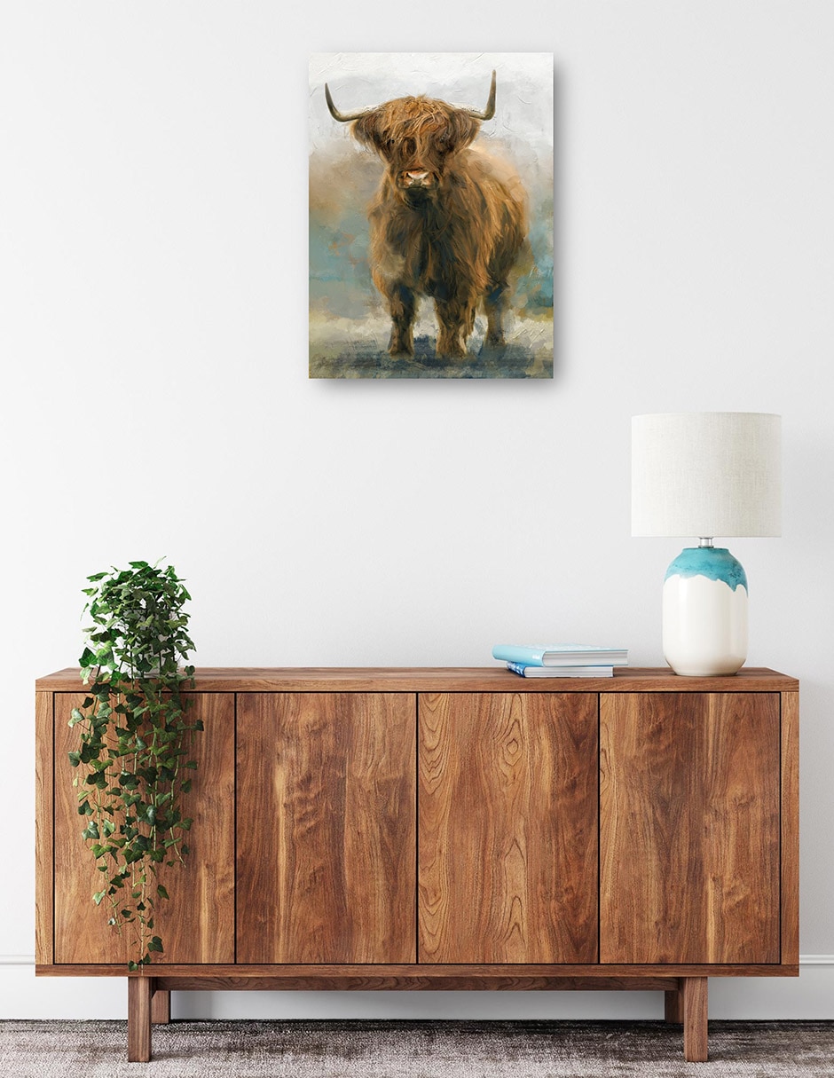 Cuadro decorativo técnica mixta Vida Silvestre 2