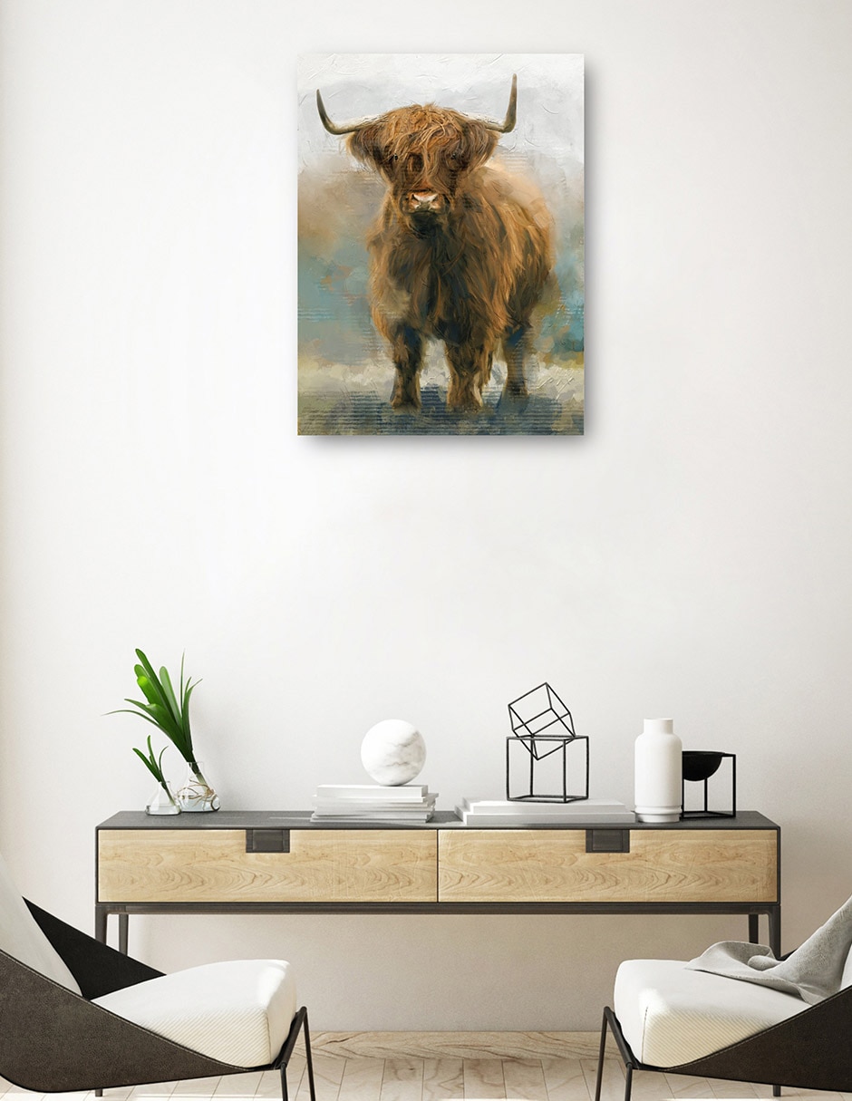 Cuadro decorativo técnica mixta Vida Silvestre 3