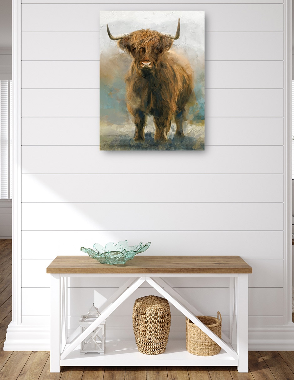 Cuadro decorativo técnica mixta Vida Silvestre 4