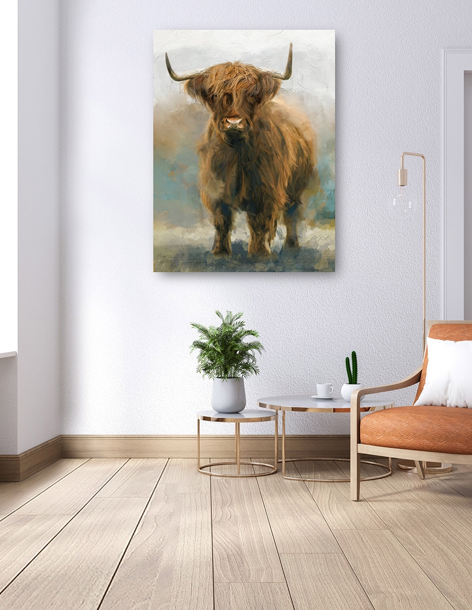 Cuadro decorativo técnica mixta Vida Silvestre 6