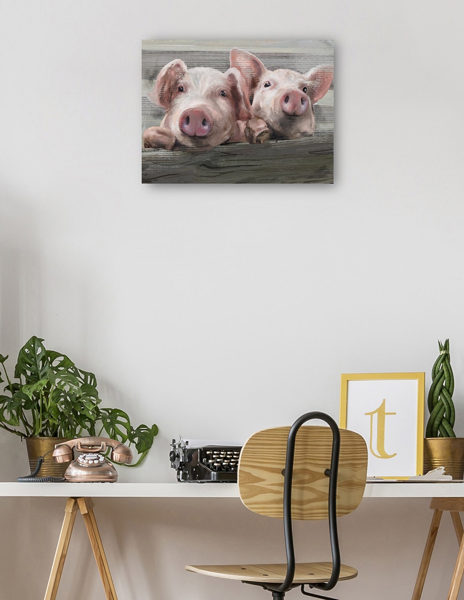 Cuadro decorativo técnica mixta Animales Domésticos 4