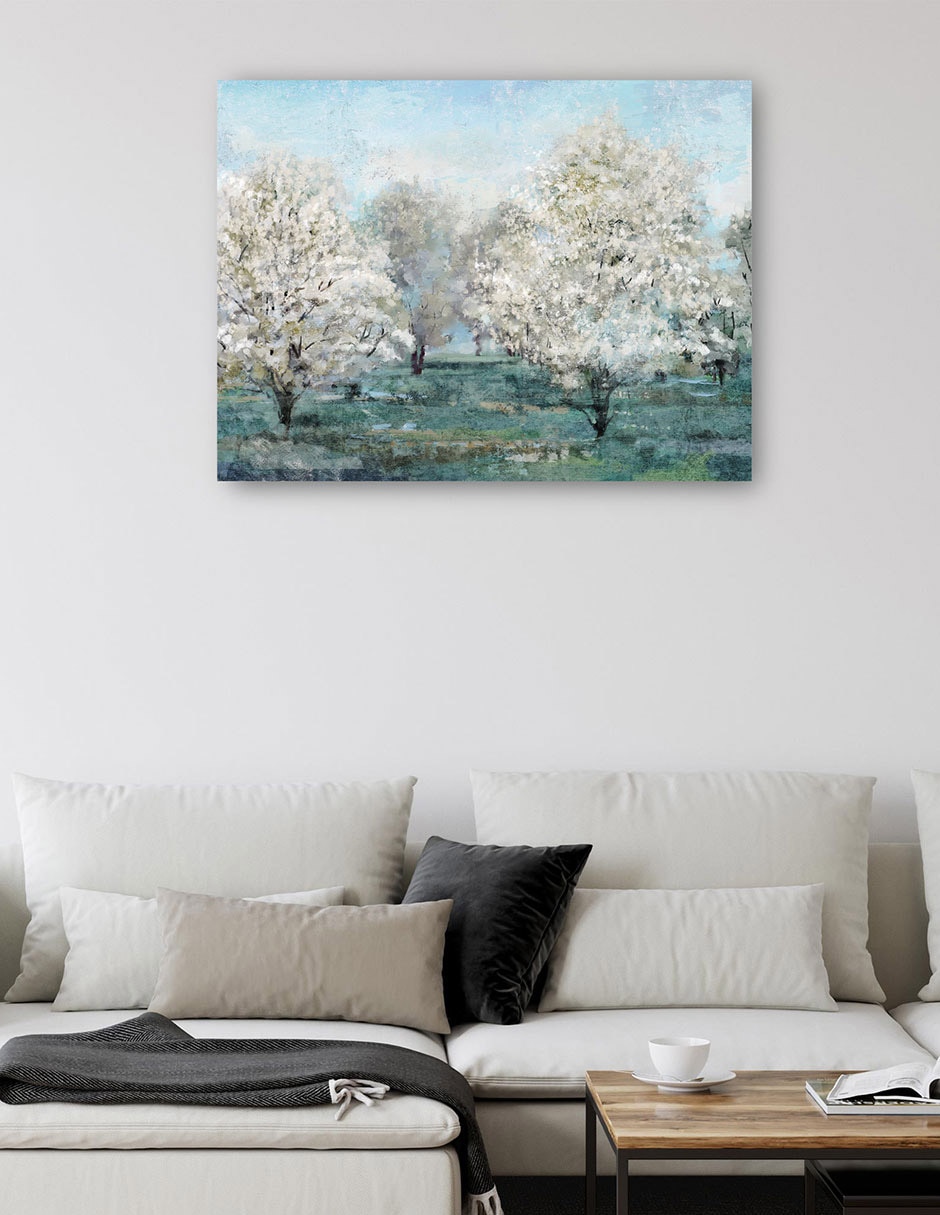 Cuadro decorativo técnica mixta Bosques 6
