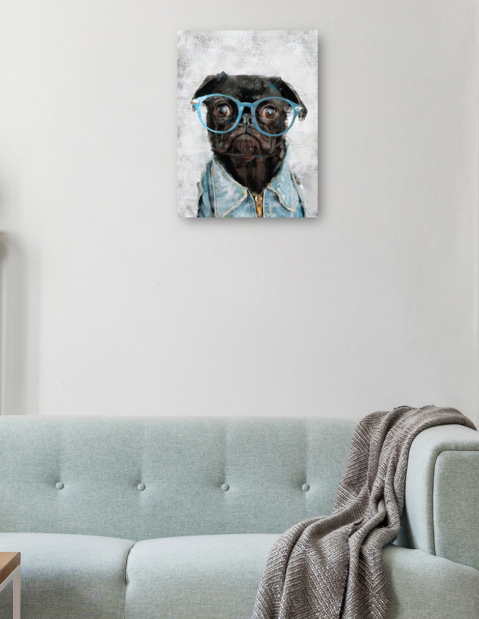 Cuadro decorativo técnica mixta Animales Domésticos 3