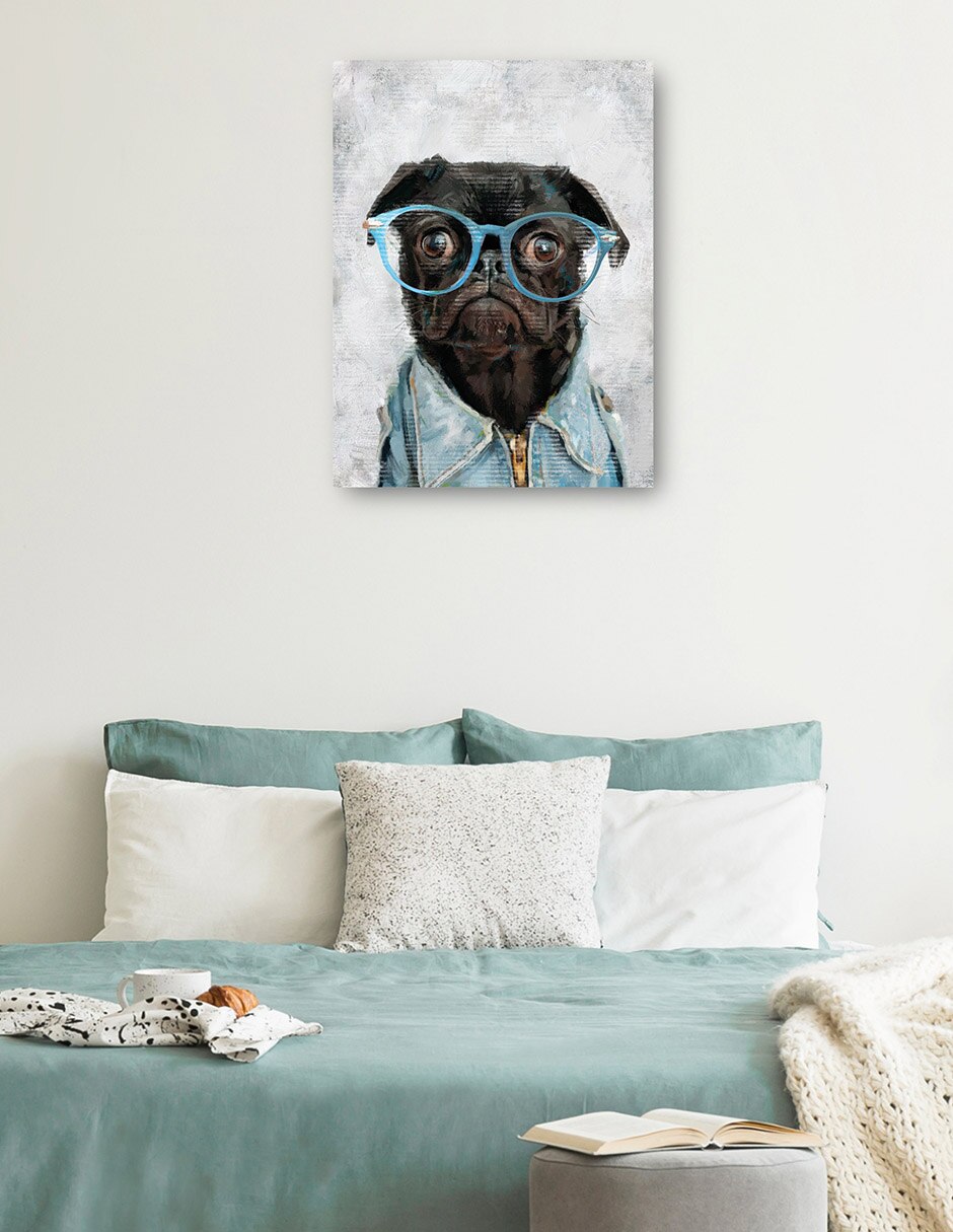 Cuadro decorativo técnica mixta Animales Domésticos 4