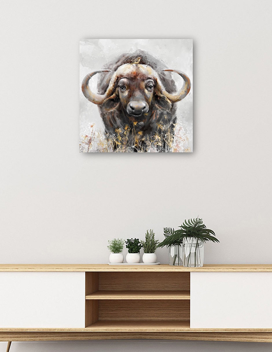 Cuadro decorativo técnica mixta Vida Silvestre 6