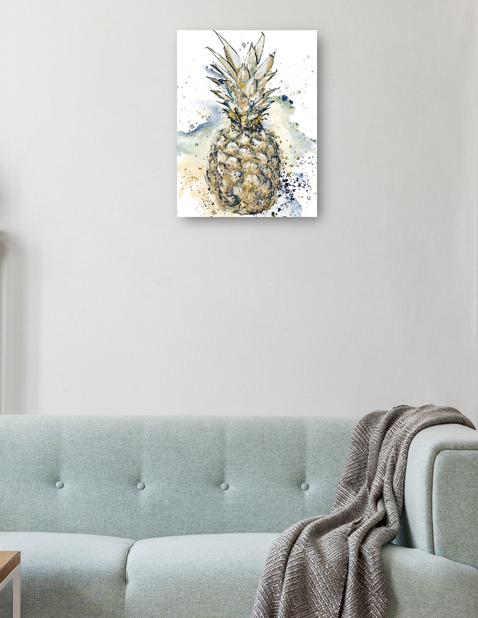 Cuadro decorativo técnica mixta Frutas 3