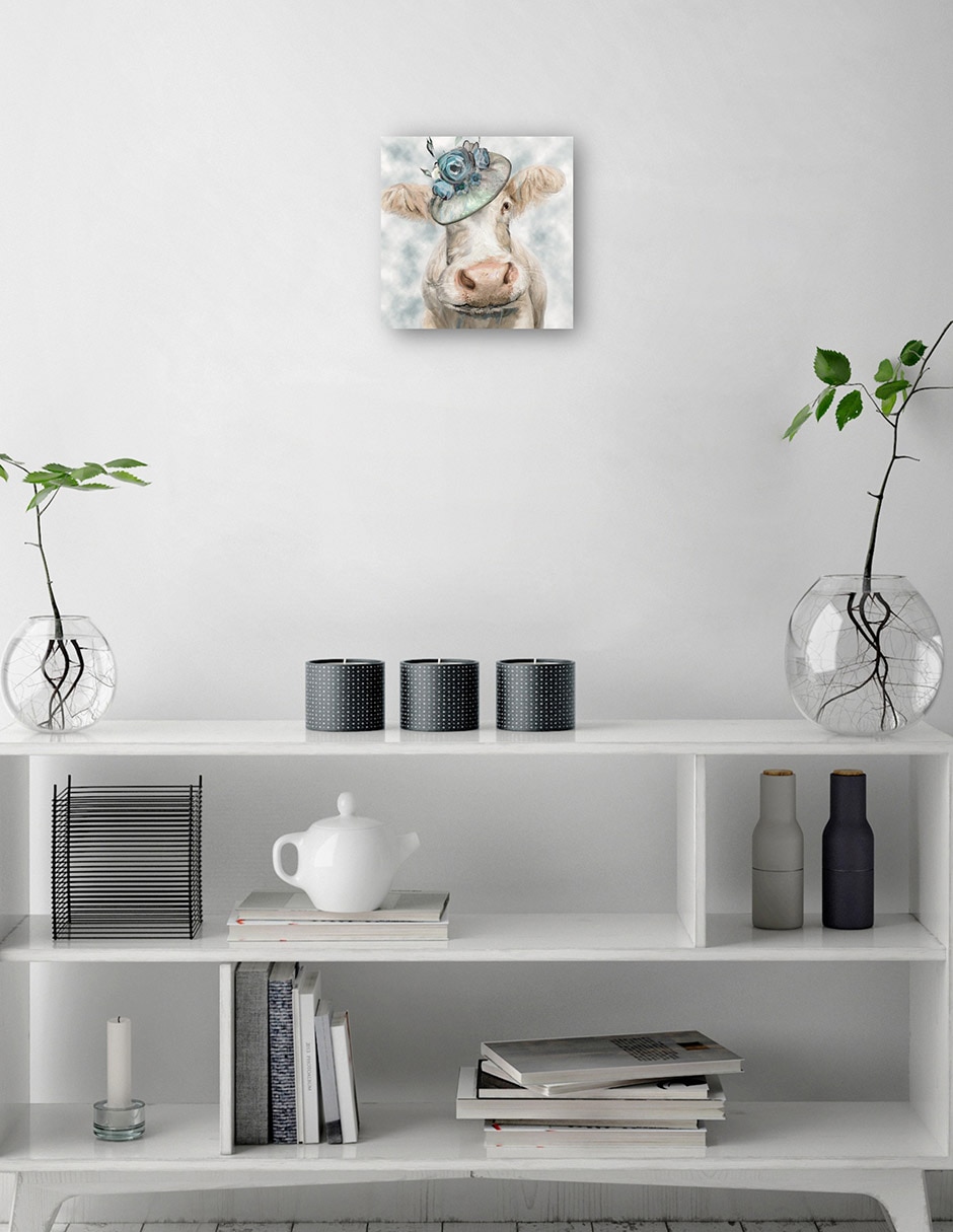 Cuadro decorativo técnica mixta Animales Domésticos 3