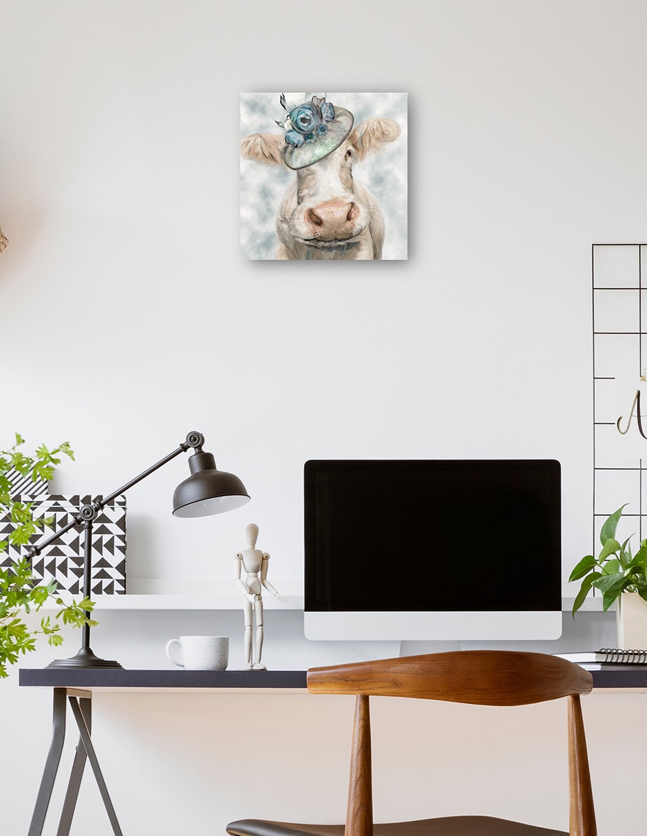 Cuadro decorativo técnica mixta Animales Domésticos 4