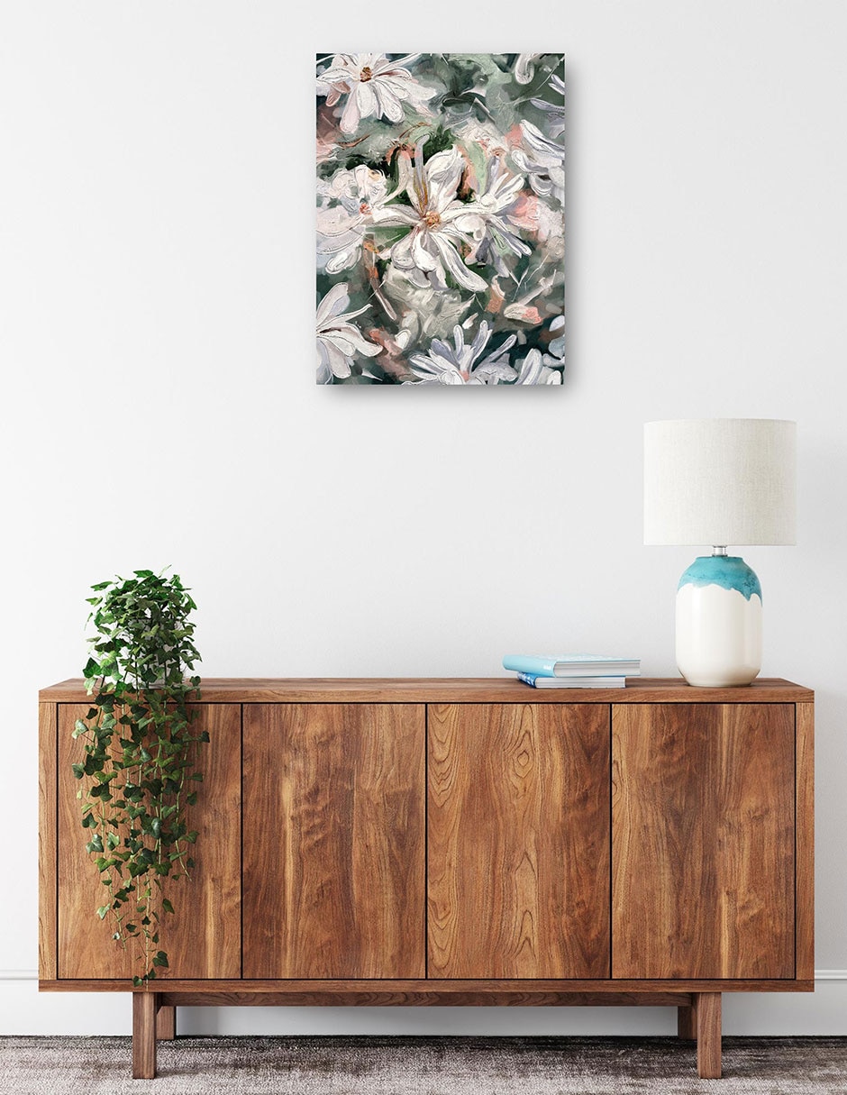 Cuadro decorativo técnica mixta Naturaleza 3