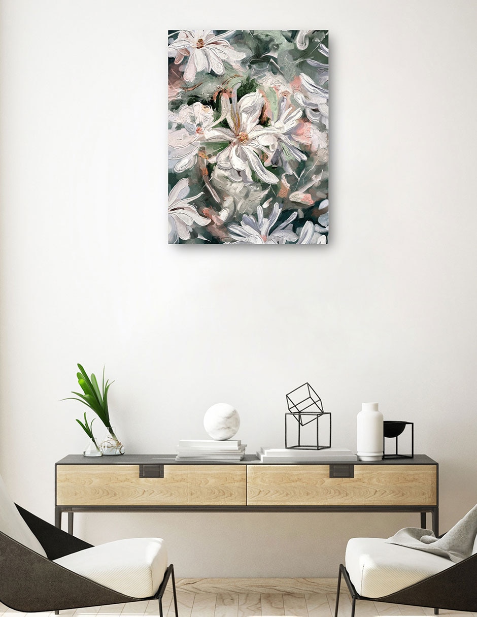 Cuadro decorativo técnica mixta Naturaleza 4