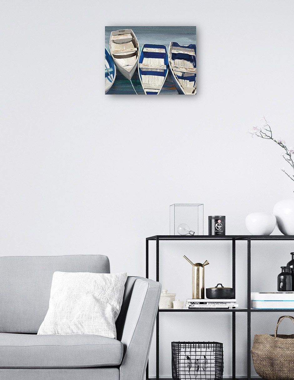 Cuadro decorativo técnica mixta Costero 3