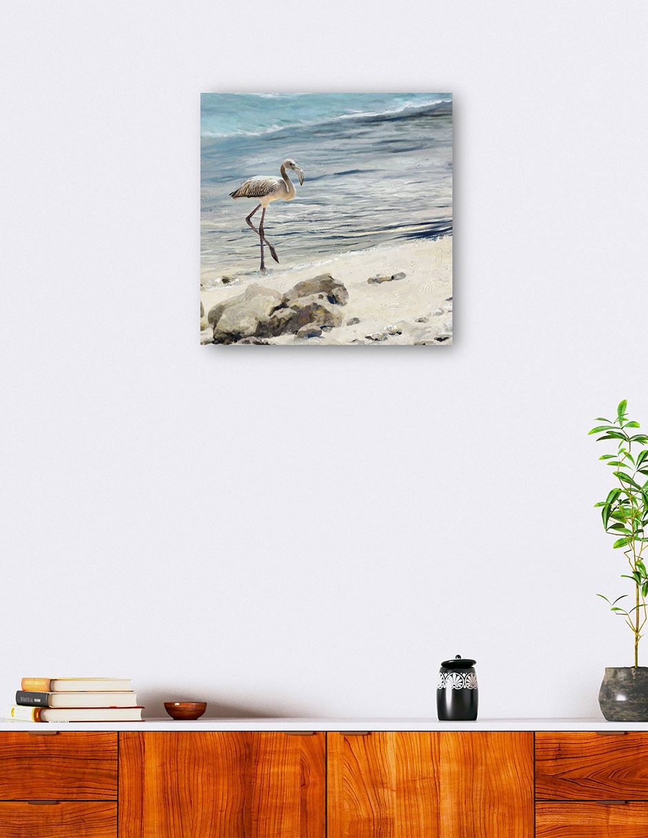 Cuadro decorativo técnica mixta Playas 7