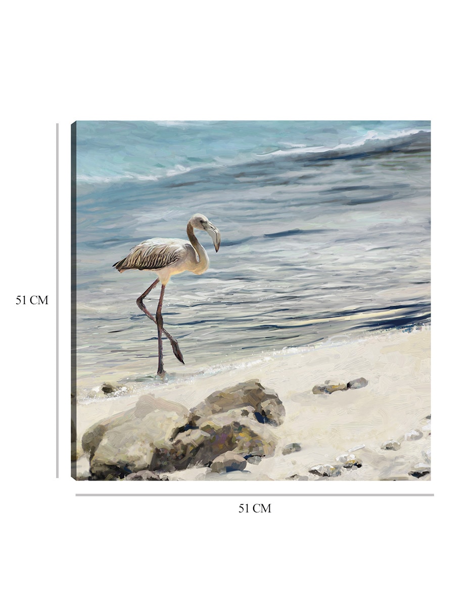 Cuadro decorativo técnica mixta Playas 2