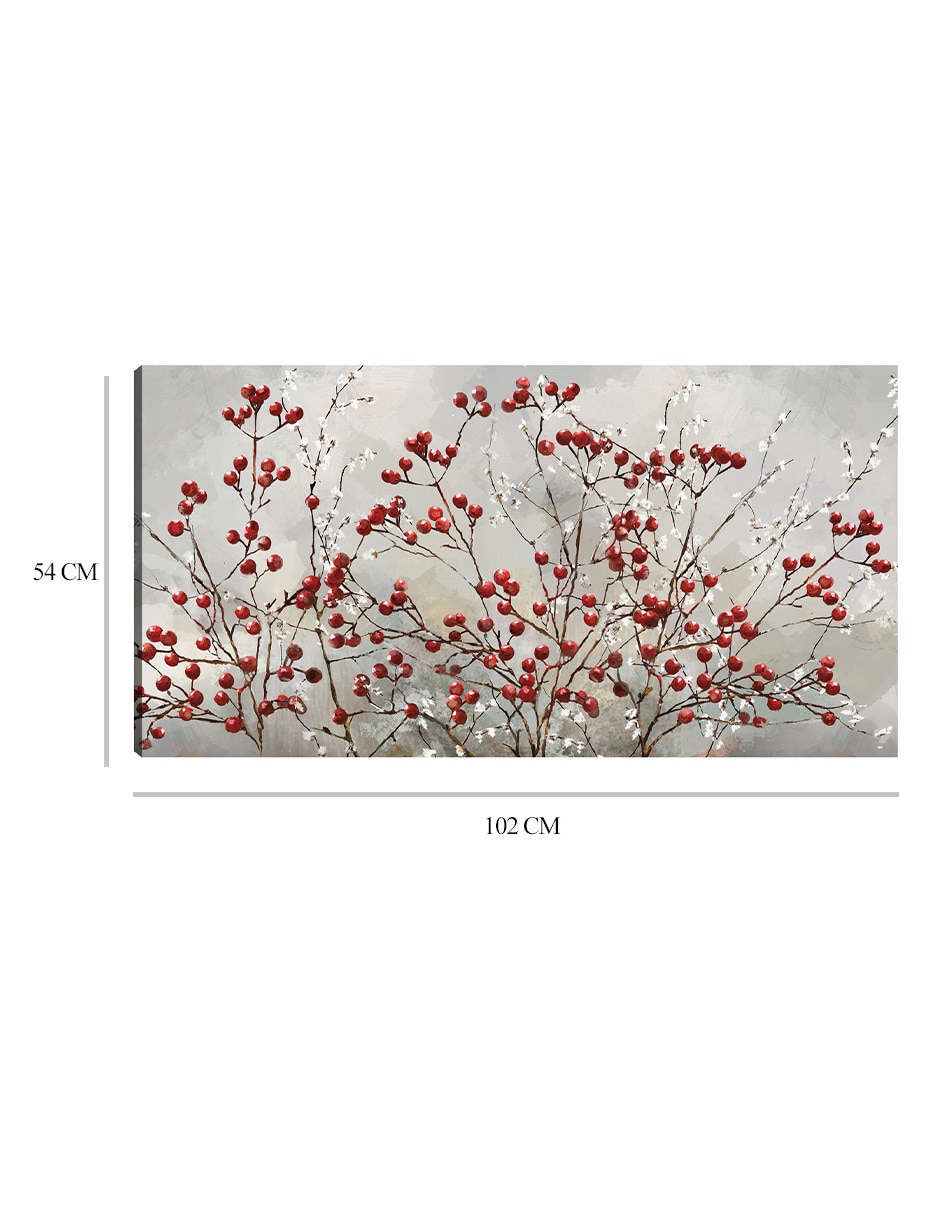 Cuadro decorativo técnica mixta Naturaleza 2