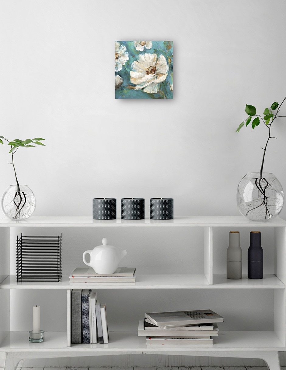 Cuadro decorativo técnica mixta Floración 2