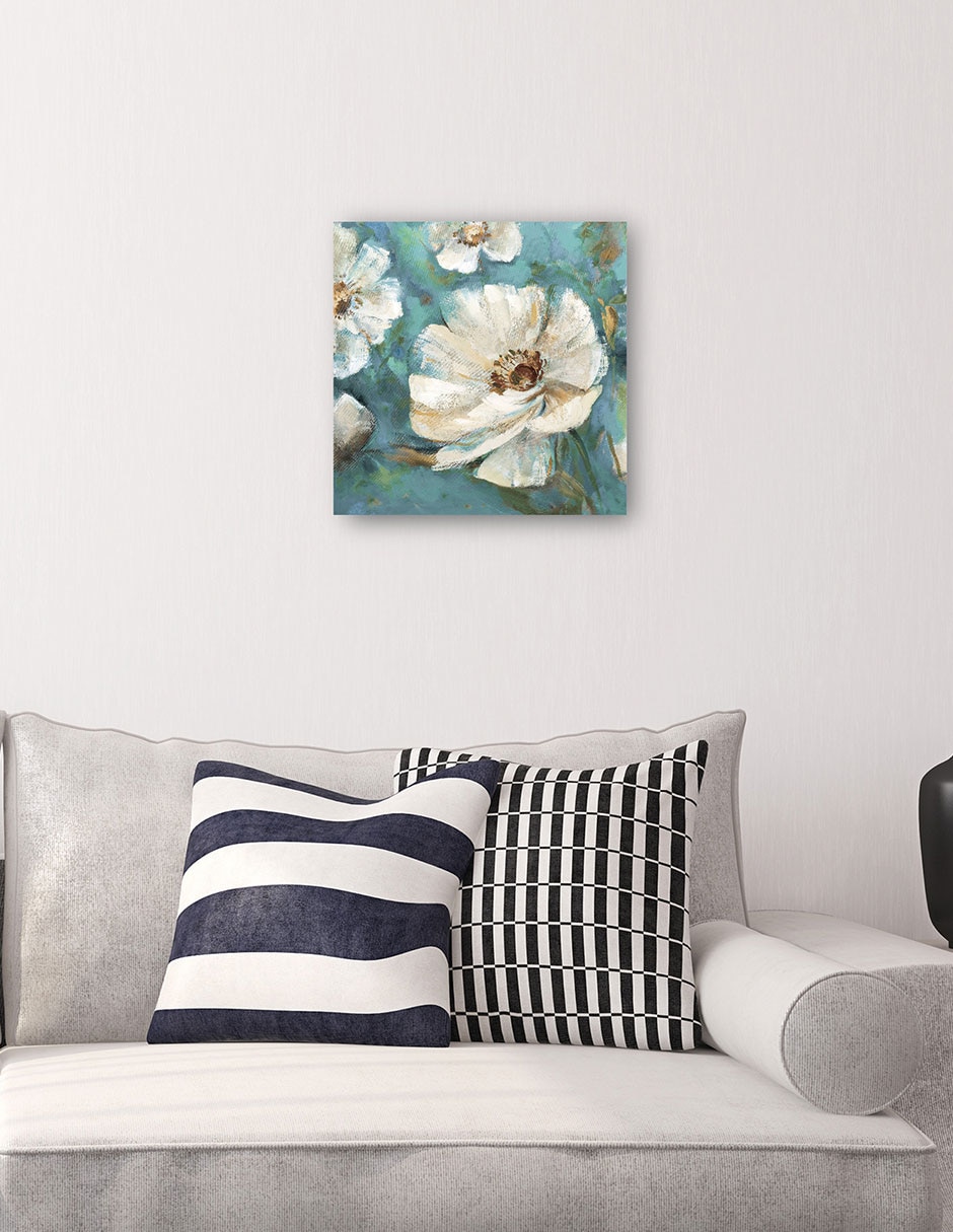 Cuadro decorativo técnica mixta Floración 4
