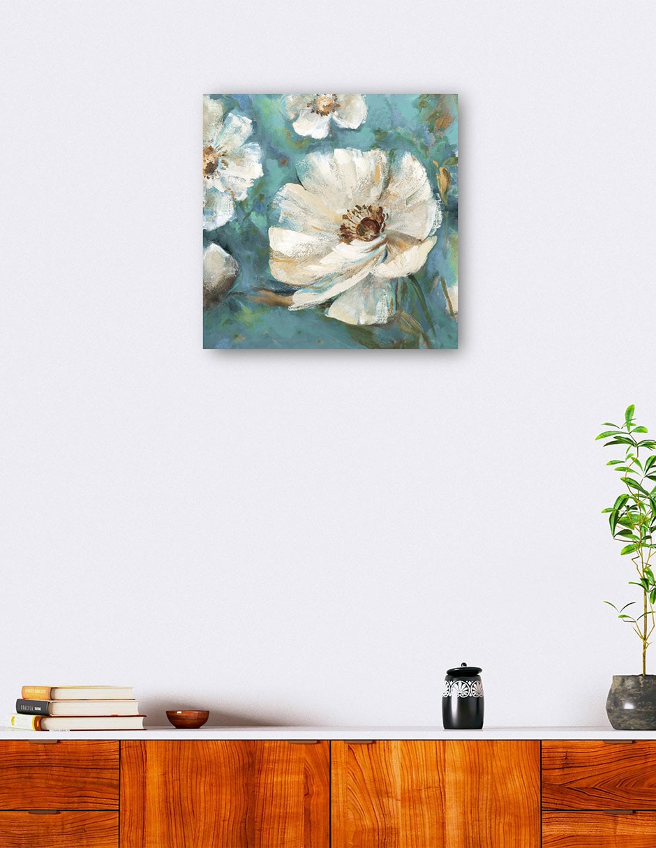 Cuadro decorativo técnica mixta Floración 6