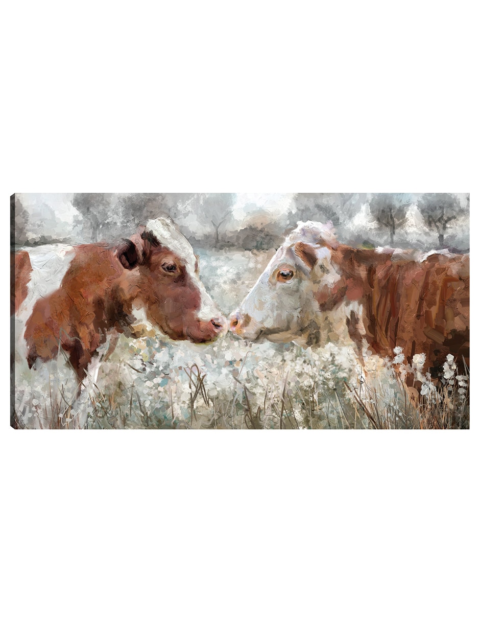 Cuadro decorativo técnica mixta Primavera Cuadro decorativo técnica mixta Primavera