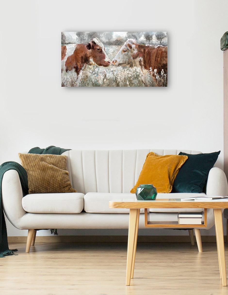 Cuadro decorativo técnica mixta Primavera 5