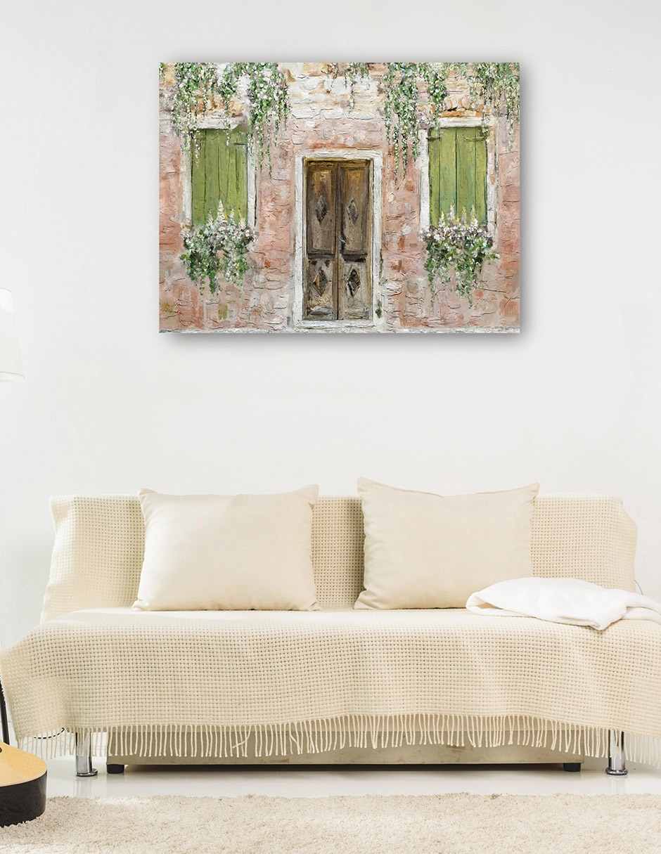Cuadro decorativo técnica mixta Arquitectura 7