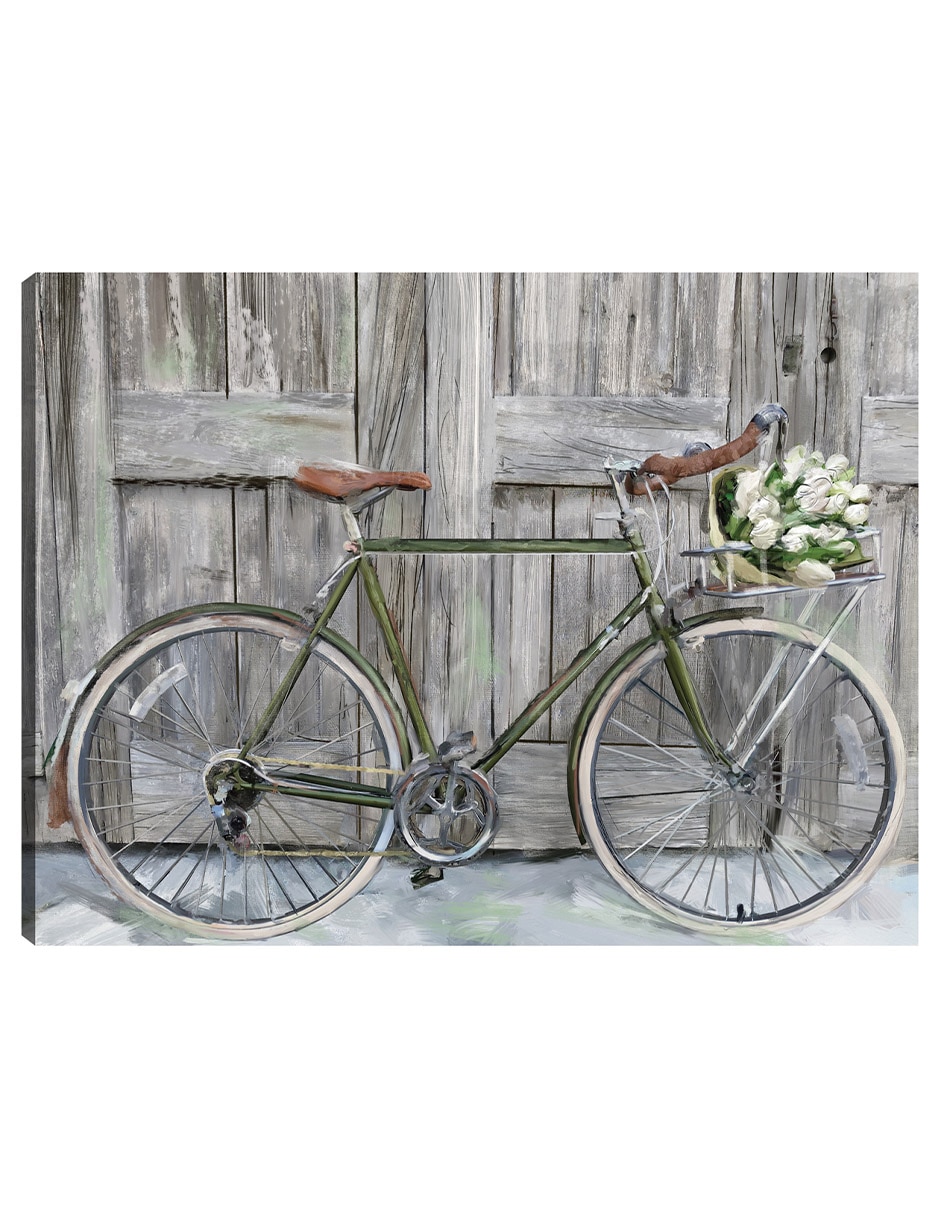 Cuadro decorativo técnica mixta Primavera