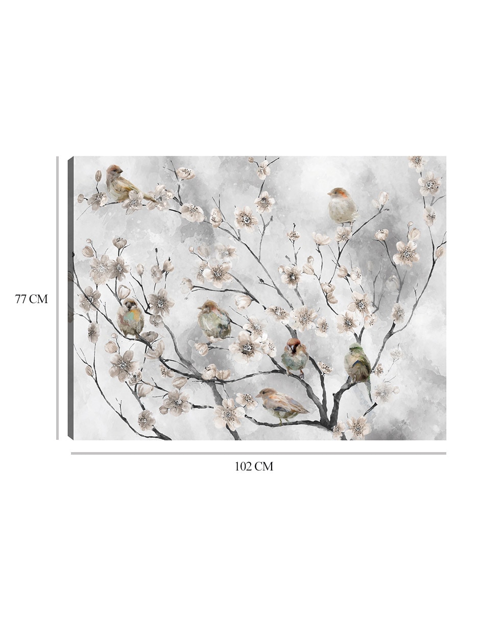 Cuadro decorativo técnica mixta Naturaleza 2
