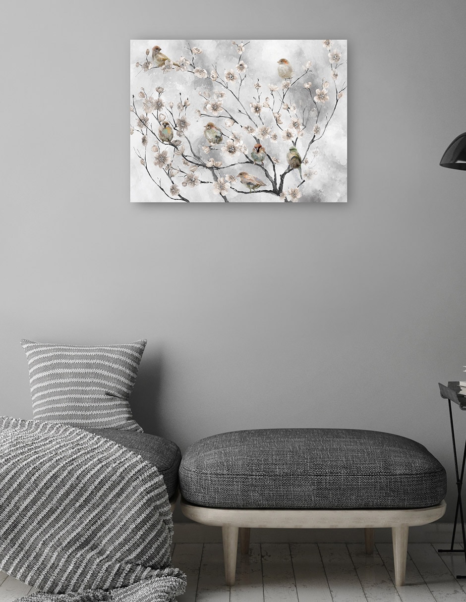 Cuadro decorativo técnica mixta Naturaleza 5