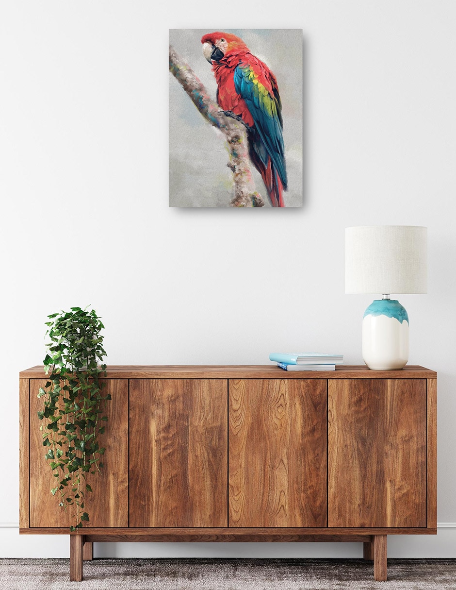 Cuadro decorativo técnica mixta Vida Silvestre 3