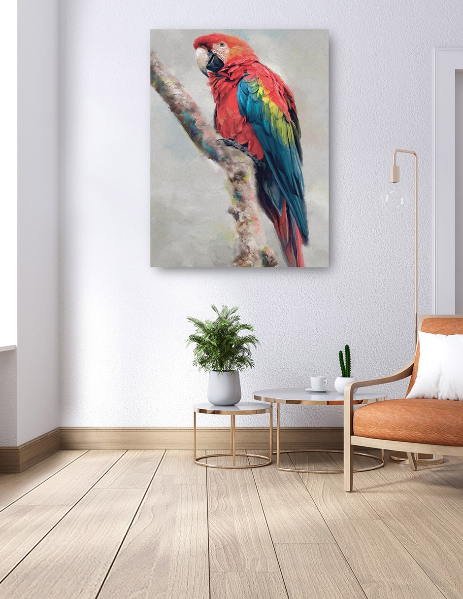 Cuadro decorativo técnica mixta Vida Silvestre 7