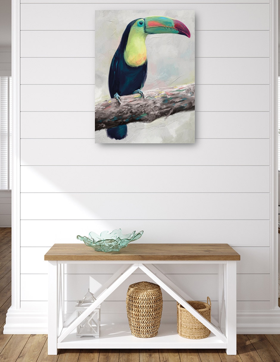 Cuadro decorativo técnica mixta Vida Silvestre 5