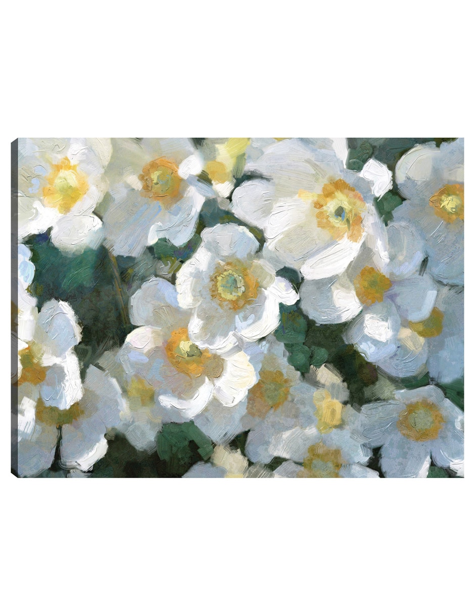 Cuadro decorativo técnica mixta Primavera