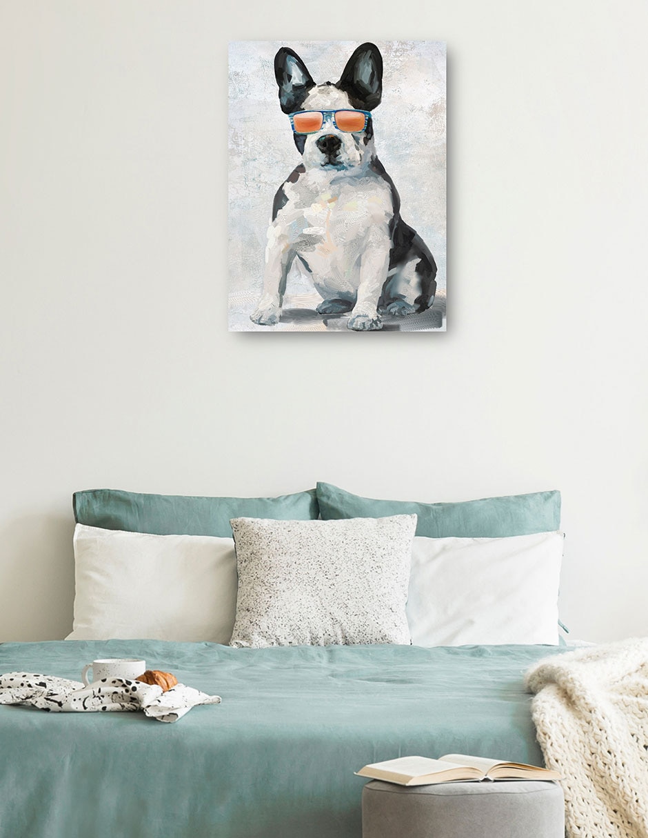 Cuadro decorativo técnica mixta Animales Domésticos 4
