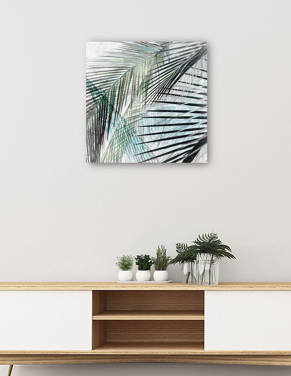 Cuadro decorativo técnica mixta Playas 6