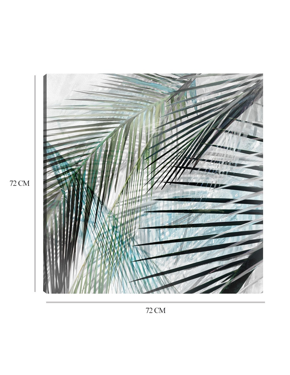 Cuadro decorativo técnica mixta Playas 2