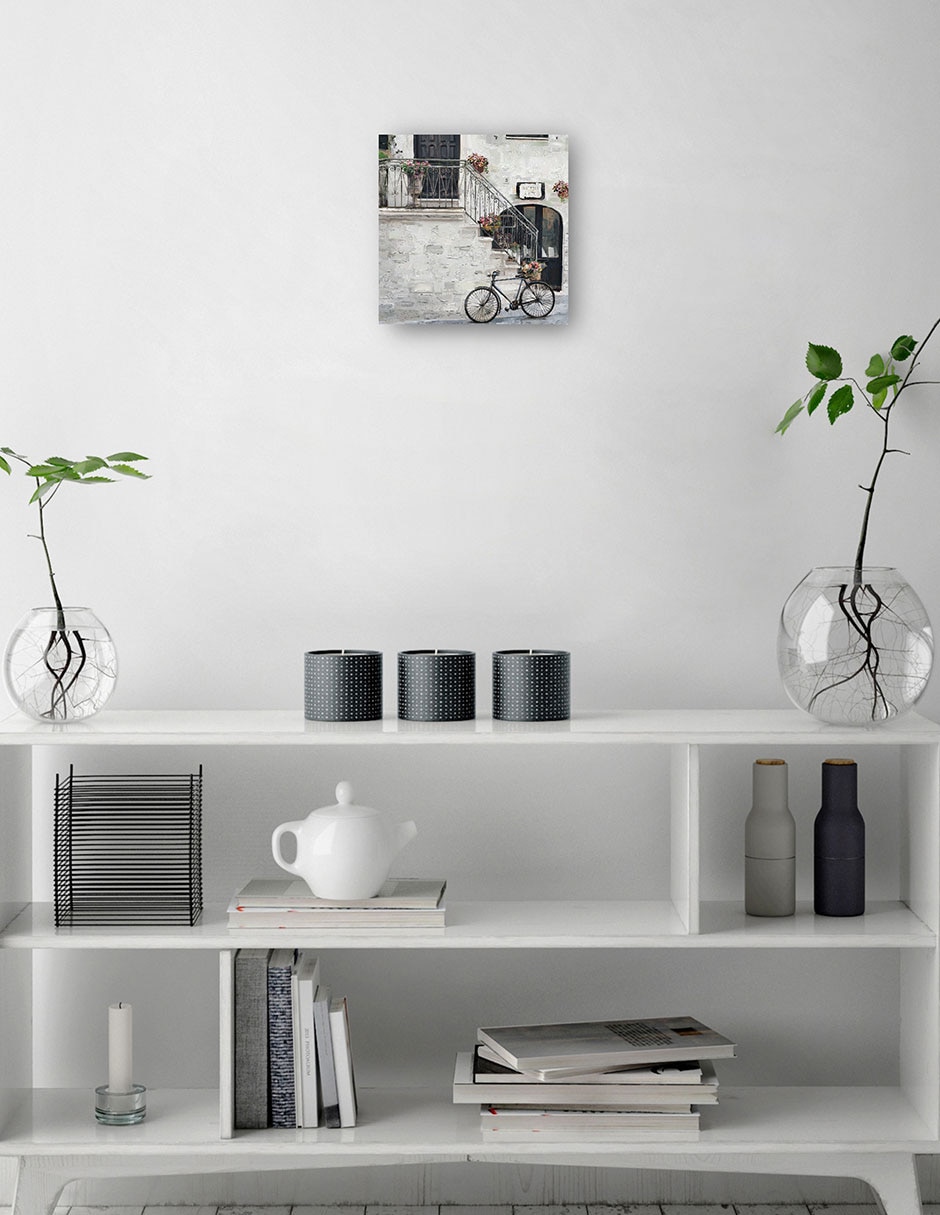 Cuadro decorativo técnica mixta Palmas 2