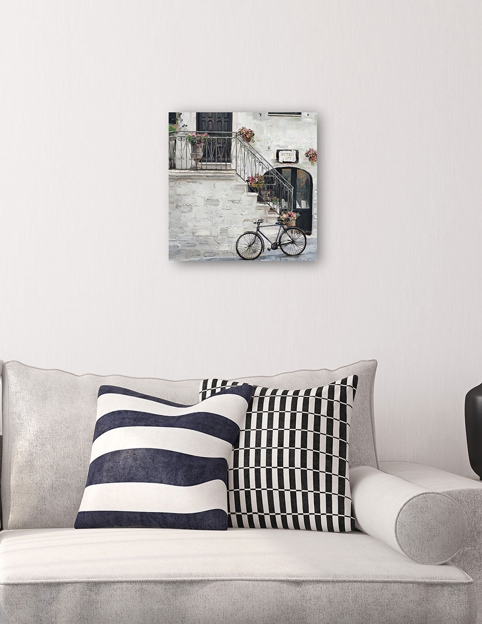 Cuadro decorativo técnica mixta Palmas 4