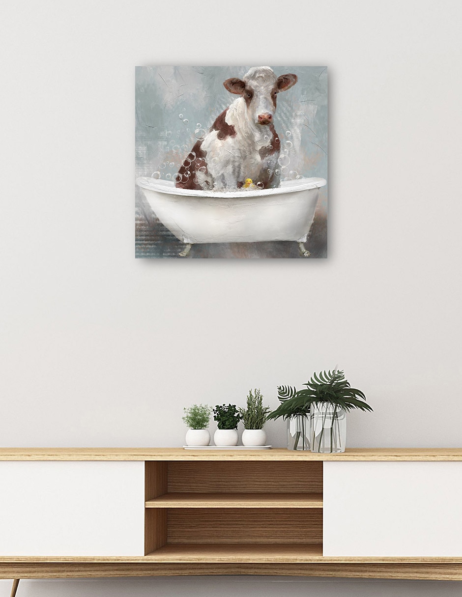 Cuadro decorativo técnica mixta Lugares 6