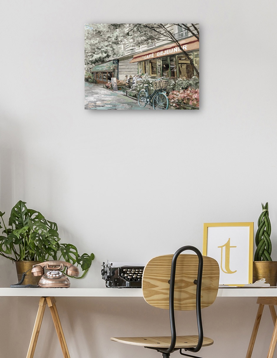 Cuadro decorativo técnica mixta Lugares 4