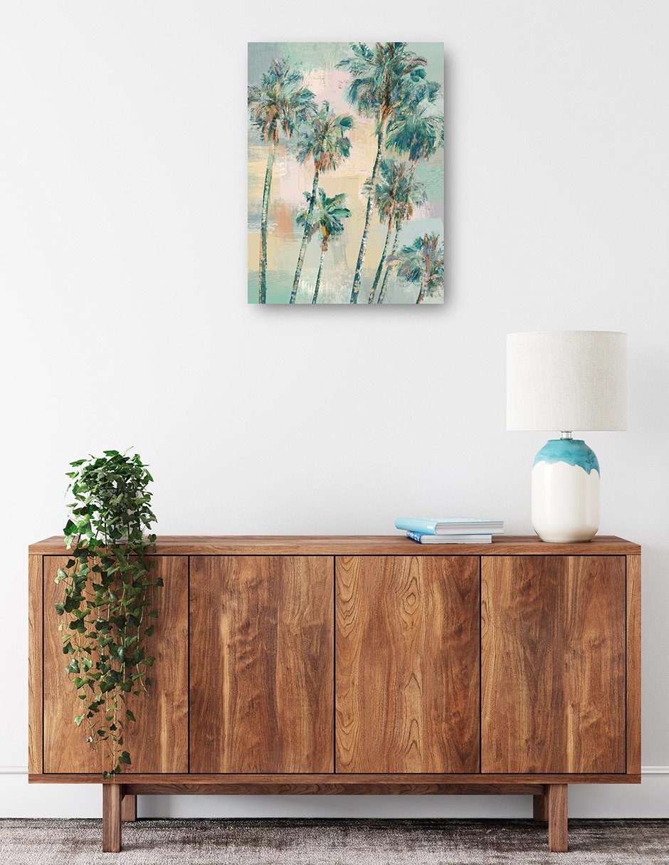 Cuadro decorativo técnica mixta Trópico 3