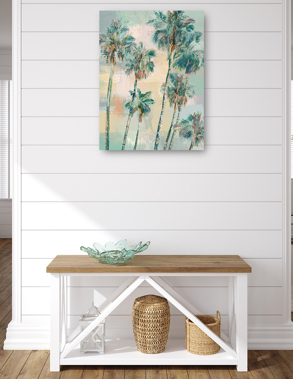 Cuadro decorativo técnica mixta Trópico 5