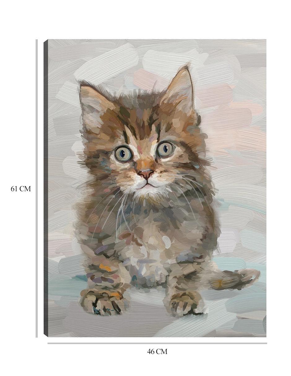 Cuadro decorativo técnica mixta Animales Domésticos 2