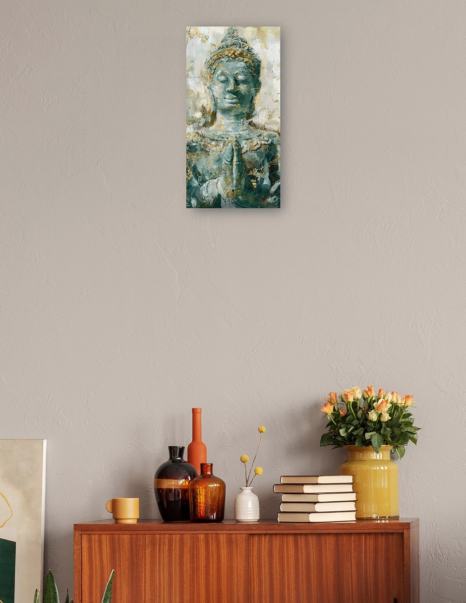 Cuadro decorativo técnica mixta Primavera 4