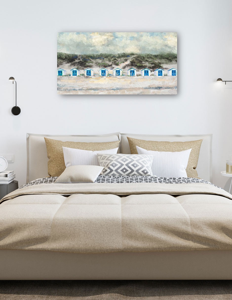 Cuadro decorativo técnica mixta Trópico 7